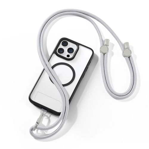 DUX DUCIS Plaz - cross-body phone strap - grey
