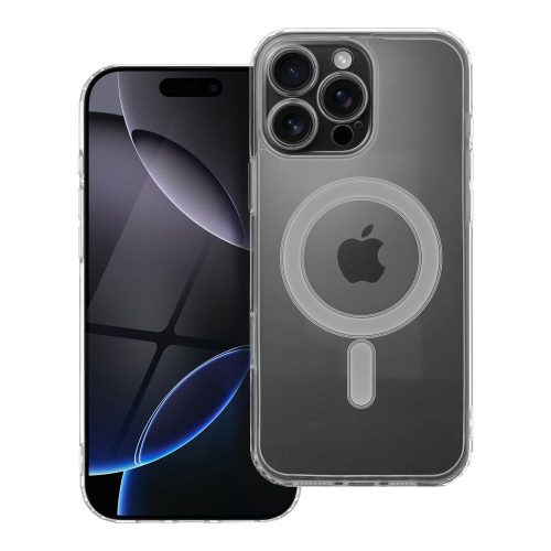 CLEAR MAG COVER tok kameravédelemmel, MagSafe kompatibilis, IPHONE 16 Pro Max készülékhez, átlátszó