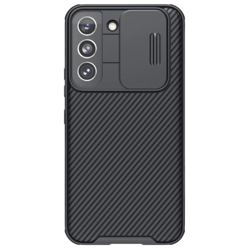 Nillkin CamShield PRO kemény tok Samsung Galaxy S22 készülékhez fekete