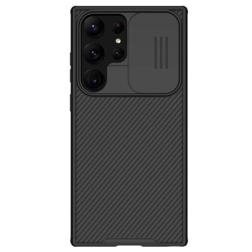 Nillkin CamShield PRO kemény tok Samsung Galaxy S23 Ultra készülékhez fekete