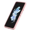 Nillkin CamShield Silky Silicone tok Samsung Galaxy Z Flip 4 5G készülékhez világos barack