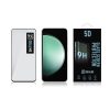 OBAL:ME 5D üveg kijelzővédő Samsung Galaxy S23 FE 5G készülékhez fekete