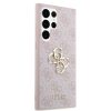 Guess PU 4G Metal Logo tok Samsung Galaxy S24 Ultra készülékhez rózsaszín