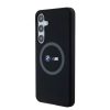 BMW M Printed Round and Logo Magsafe szilikon tok Samsung Galaxy S24+ készülékhez fekete