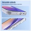 Nillkin Nature TPU PRO tok Samsung Galaxy A55 5G készülékhez átlátszó