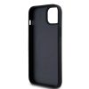DKNY PU Leather Repeat Pattern Stack Logo MagSafe tok iPhone 13 készülékhez fekete