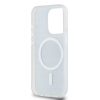 DKNY PC/TPU Repeat Pattern Tonal Stripe Magsafe tok iPhone 14 Pro készülékhez fekete
