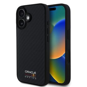   Red Bull Carbon Shiny Logo MagSafe tok iPhone 16 készülékhez fekete