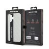 AMG Carbon Pattern tok iPhone 16 készülékhez fehér