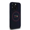 Red Bull Silicone Red Ring MagSafe tok iPhone 15 Pro készülékhez tengerészkék