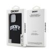 DKNY Liquid Silicone Arch Logo MagSafe tok iPhone 16 Pro készülékhez fekete