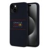 Red Bull Silicone Horizontal Logo MagSafe tok iPhone 15 készülékhez tengerészkék