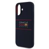 Red Bull szilikon Horizontal Logo MagSafe tok iPhone 16 készülékhez tengerészkék