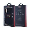 Red Bull szilikon Horizontal Logo MagSafe tok iPhone 16 készülékhez tengerészkék