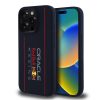Red Bull Silicone Vertical Logo MagSafe tok iPhone 15 Pro készülékhez tengerészkék