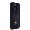Red Bull Silicone Vertical Logo MagSafe tok iPhone 16 Pro Max készülékhez tengerészkék