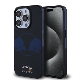   Red Bull PC/TPU Two Bulls Magsafe tok iPhone 15 Pro Max készülékhez tengerészkék