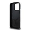 DKNY PU Leather Stack Logo Magsafe tok az iPhone 16 Pro készülékhez fekete