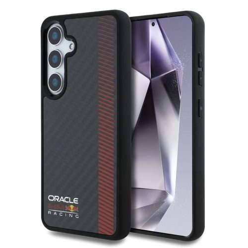 Red Bull Carbon Powerbar MagSafe tok iPhone és Samsung Galaxy S25+ készülékhez fekete