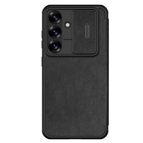 Nillkin Qin Book PRO tok Samsung Galaxy S25 készülékhez fekete