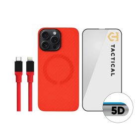   Tactical Limited Edition Combo Apple iPhone 14 Pro Max készülékhez piros