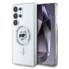 Karl Lagerfeld IML Choupette Head MagSafe tok Samsung Galaxy S25 Ultra készülékhez átlátszó