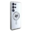 Karl Lagerfeld IML Choupette Head MagSafe tok Samsung Galaxy S25 Ultra készülékhez átlátszó