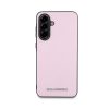 Karl Lagerfeld PU Saffiano Metal Logo Tok Samsung Galaxy A56 készülékhez rózsaszín