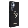 Guess PU Fixed Glitter 4G Metal Logo tok Samsung Galaxy S25 Ultra készülékhez fekete