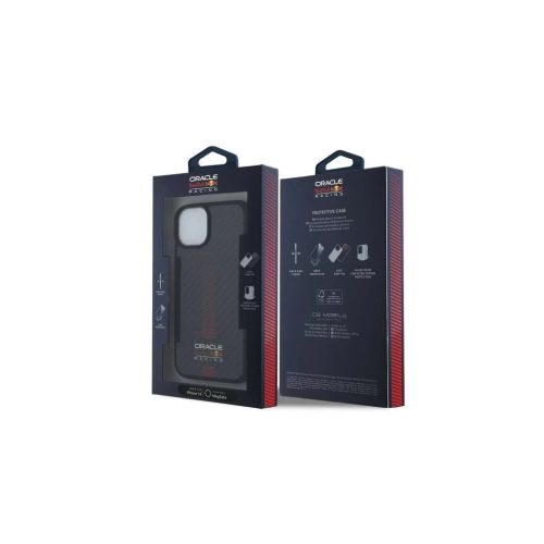 Red Bull Carbon Powerbar MagSafe tok iPhone 14 készülékhez fekete
