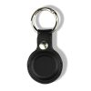 Tactical AirTag készülékhez Beam Leather tok fekete