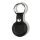 Tactical AirTag készülékhez Beam Leather tok fekete