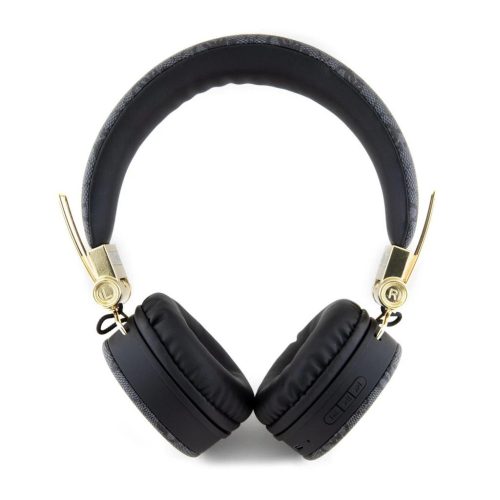Guess PU Leather 4G Metal Logo Vezeték Nélküli Fejhallgató fekete