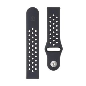 Tactical 856 dupla szilikon szíj 20mm fekete
