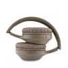 Guess Classic Silver Logo Wireless fejhallgató barna