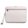 DKNY PU Leather Checkered Pattern and Stripe laptop tok 13/14″ rózsaszín