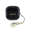 Guess Classic Logo Charm TWS vezeték nélküli fülhallgató fekete