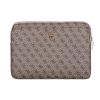 Guess PU 4G Triangle Logo tok Notebook 14" készülékhez barna