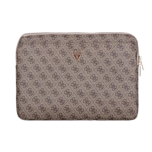 Guess PU 4G Triangle Logo tok Notebook 14" készülékhez barna