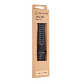 Tactical 267 Dupla szilikon szíj 22mm fekete/szürke