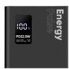 OBAL:ME EnergyPulse hordozható töltő 10000mAh 22.5W fekete