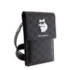 Karl Lagerfeld Saffiano Monogram Choupette NFT pénztárca tok fekete