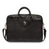 Guess PU Grained 4G Metal Logo laptop táska 15/16" fekete