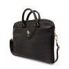 Guess PU Grained 4G Metal Logo laptop táska 15/16" fekete