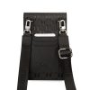 Karl Lagerfeld Saffiano Monogram pénztárcás telefon táska fekete