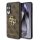 Guess PU 4G Metal Logo tok Samsung Galaxy S25 Edge készülékhez barna