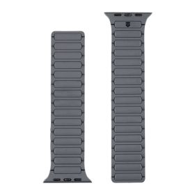   Tactical MagBand Apple Watch 42/44/45/46/49 készülékhez, szürke/narancssárga