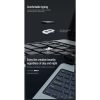 Nillkin Bumper Combo billentyűzetes tok (háttérvilágításos változat) Samsung Tab S9+ készülékhez fekete