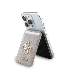   Guess 4G fém logós MagSafe kártyatároló állvány rózsaszín