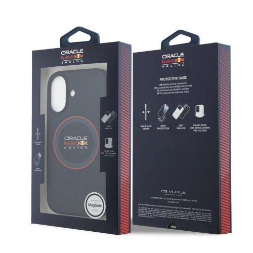 Red Bull Silicone Red Ring MagSafe tok iPhone 17 készülékhez kék